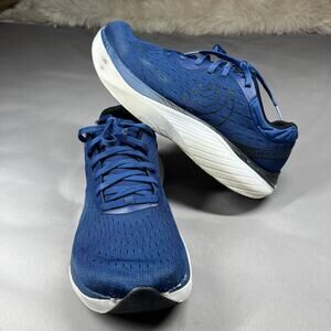 Topo Athletic M-Atmos Men’s 11 Running Training Shoes Navy White Wide Toe Box